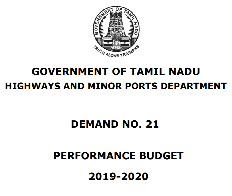 Performance Budget 2019-20